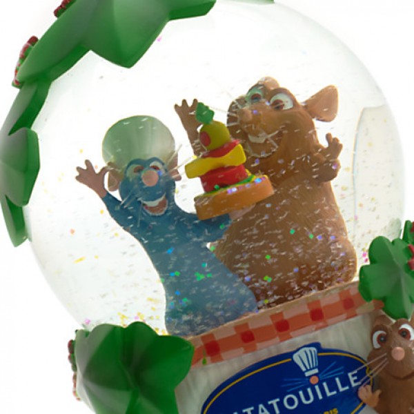 Disneyland Paris Ratatouille Snow Globe